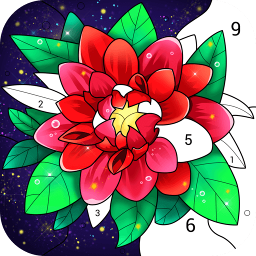 Paint by Number Coloring Game on the App Store