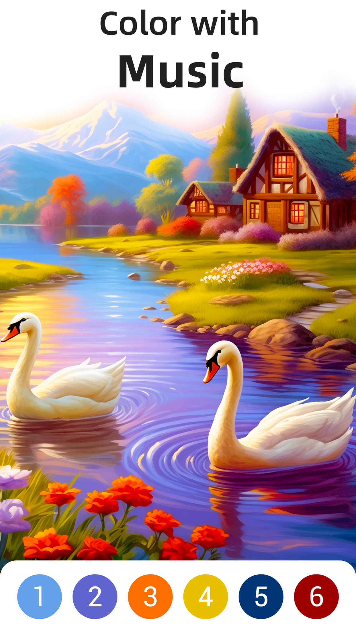 Super Color coloring artwork screenshot